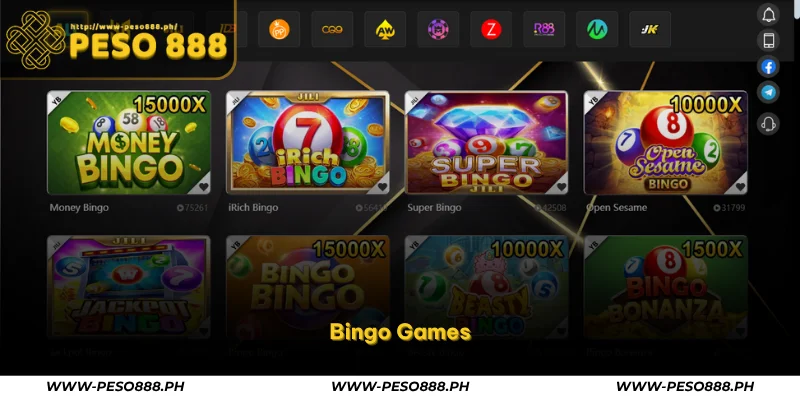 Peso888 – Trusted Online Casino & Gaming Hub Philippines 11 bingo games