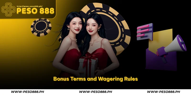 Peso888 Promotions – Fair Bonuses & Real Rewards Today 2 bonus terms and wagering rules