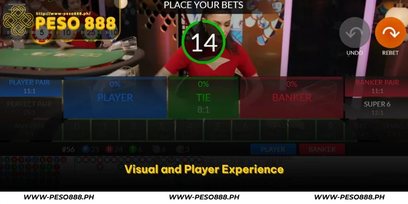 Peso888 Baccarat – Play Live Dealer Table Games Online 2 visual and player experience