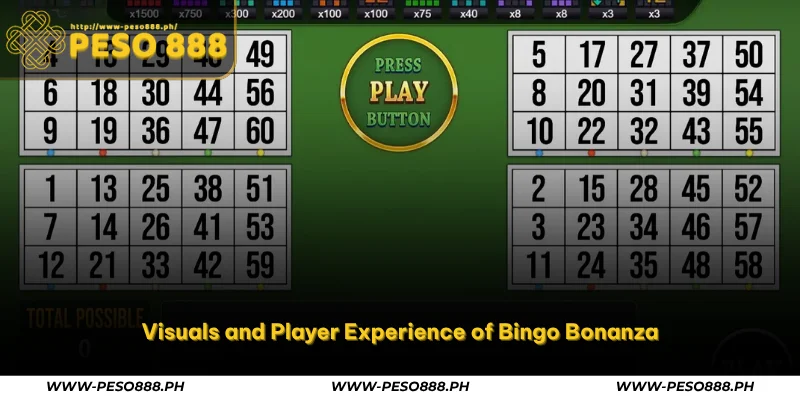 Bingo Bonanza – Number Game Excitement at Peso888 2 visuals and player experience of bingo bonanza